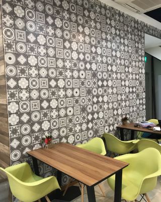 Vinyl Wall 2 Feature Wall